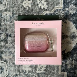 Brand new, still in box, Kate Spade Air-Pods Pro case.